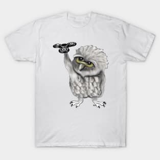 Fidget spinner owl T-Shirt